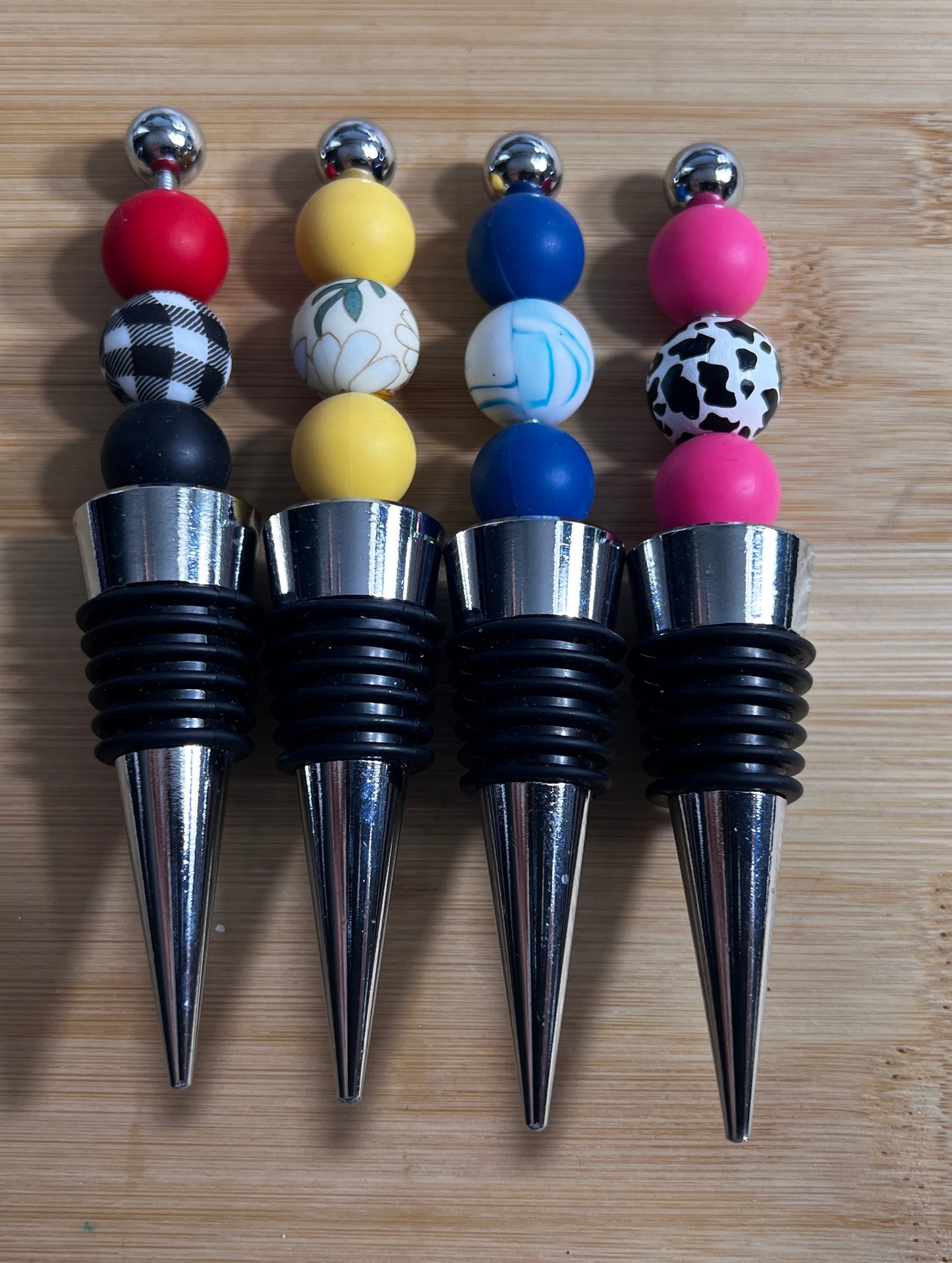 RTS Beaded Wine Stoppers